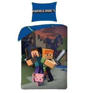 Minecraft ágyneműhuzat szett