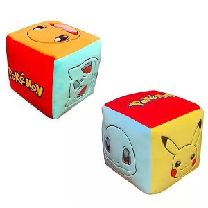 Pokemon párna 25 cm-es kocka – Team